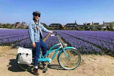 Visite privée des champs en fleurs autour de Keukenhof en vélo électrique